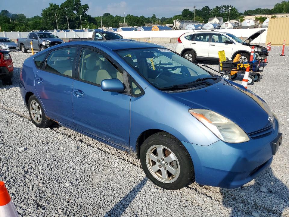 2005 Toyota Prius VIN JTDKB20U857034168 COPART salvage auction — FRONT END, Oh - Cert Of Title-Salvage, sold $450 on 2026-07-07 (photo 4)