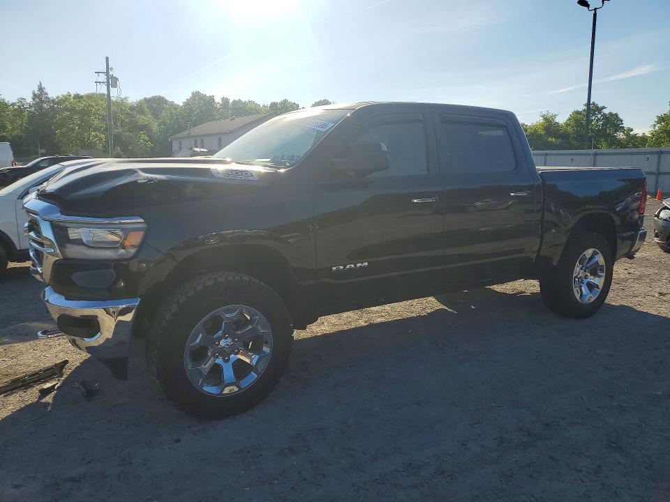 2019 Ram VIN 1C6SRFFT8KN626508 COPART salvage auction — FRONT END, Pa - Certificate Of Salvage, sold $10,500 on 2026-07-02 (photo 1)