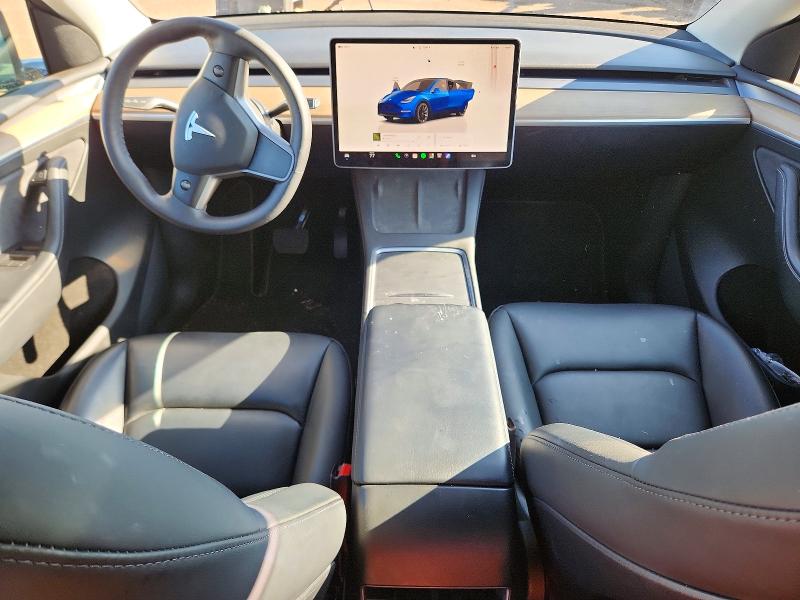2022 Tesla Model y VIN 7SAYGDEE3NA011075 COPART salvage auction — ALL OVER, CO - SALVAGE TITLE, sold $6,600 on 2026-08-21 (photo 8)