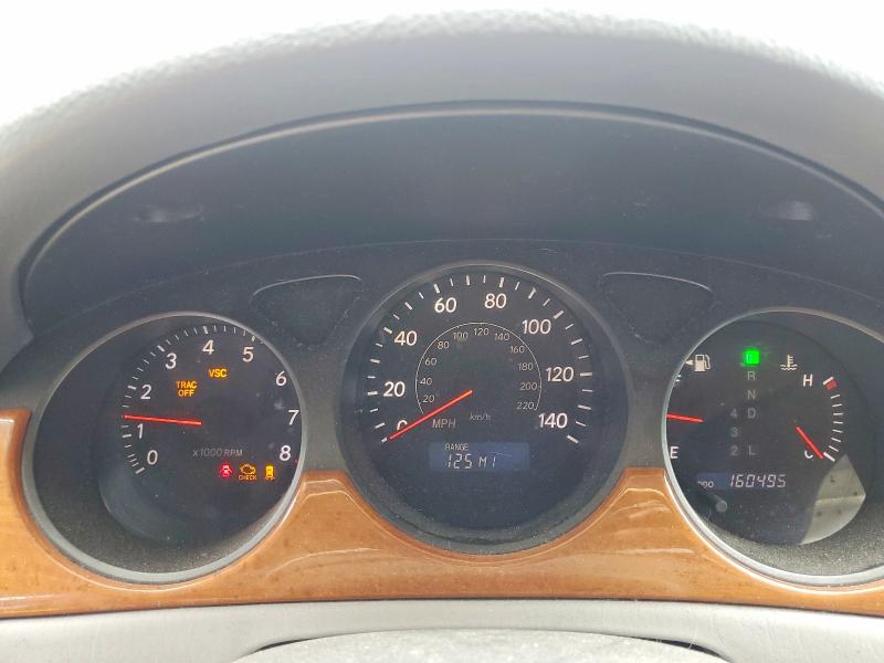 2005 Lexus Es 330 VIN JTHBA30G755136056 COPART salvage auction — SIDE, Ca - Dis/Dlr/Exp Only Clean Title, sold $700 on 2026-07-21 (photo 9)