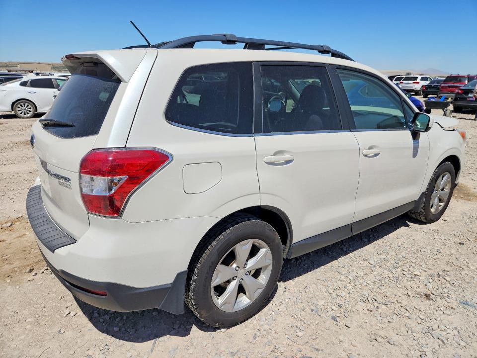 2015 Subaru Forester VIN JF2SJAHC8FH513888 COPART salvage auction — FRONT END, Ut - Salvage Certificate, sold $1,900 on 2026-07-24 (photo 3)