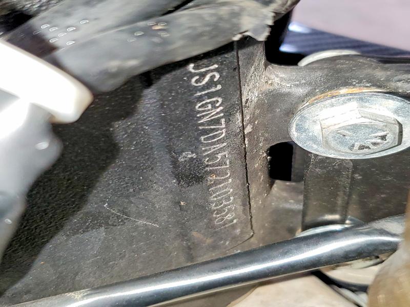 2007 Suzuki Gsx-r600 VIN JS1GN7DA572103581 COPART salvage auction — ALL OVER, Pa - Certificate Of Salvage, sold $2,050 on 2026-07-09 (photo 9)