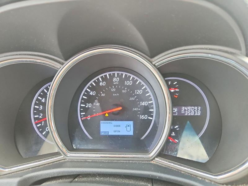 2011 Nissan Murano VIN JN8AZ1MW0BW181703 COPART salvage auction — HAIL, CO - CERTIFICATE OF TITLE, sold $450 on 2026-07-27 (photo 9)