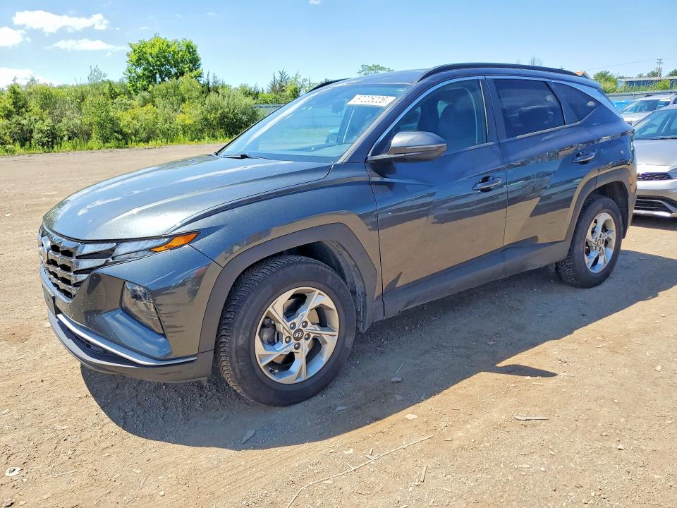 2022 Hyundai Tucson VIN 5NMJBCAEXNH039972 COPART salvage auction — HAIL, Oh - Cert Of Title-Salvage, sold $8,300 on 2026-07-02 (photo 1)