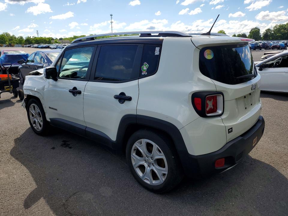 2017 Jeep Renegade VIN ZACCJADB2HPE47821 COPART salvage auction — FRONT END, Nj - Cert Of Title-Salvage, sold $525 on 2026-08-04 (photo 2)
