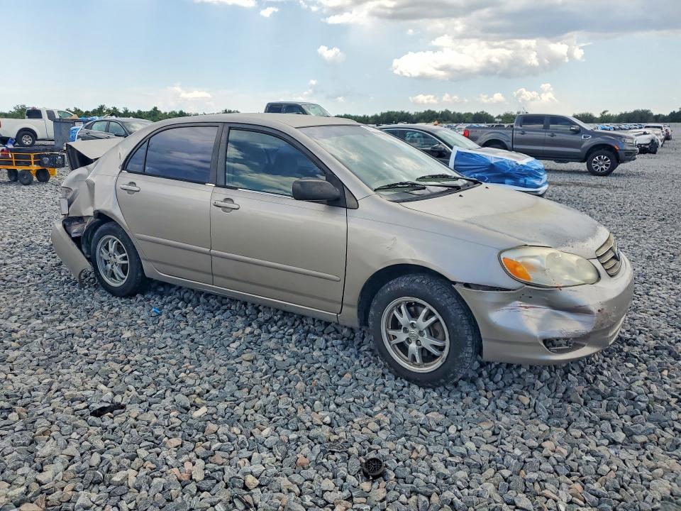 2003 Toyota Corolla VIN 1NXBR32E53Z006183 COPART salvage auction — REAR END, FL - CERT OF TITLE SLVG REBUILDABLE, sold $450 on 2026-07-10 (photo 4)