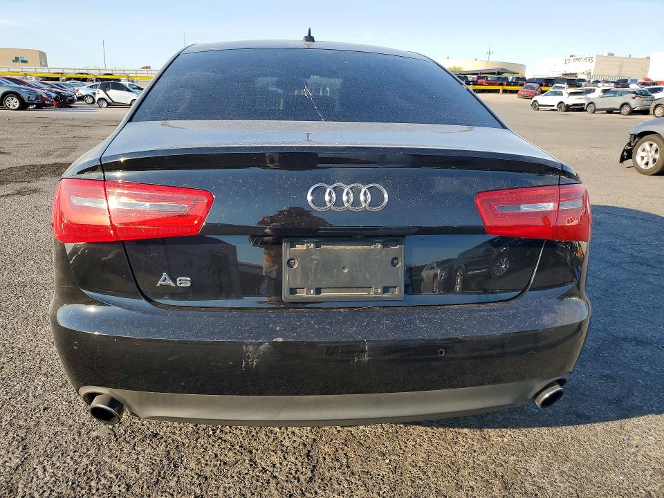2013 Audi A6 VIN WAUDFAFC7DN074108 COPART salvage auction — MINOR DENT/SCRATCHES, Nv - Certificate Of Title, sold $1,650 on 2026-07-08 (photo 6)
