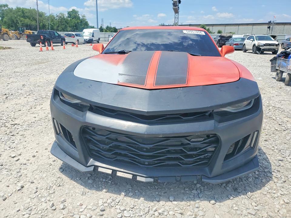 2012 Chevrolet Camaro VIN 2G1FC1E38C9191566 COPART salvage auction — FRONT END, Oh - Dealer Only Salvage Title, sold $1,000 on 2026-07-09 (photo 5)