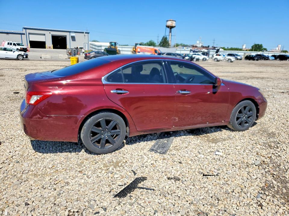 2007 Lexus Es 350 VIN JTHBJ46G472042699 COPART salvage auction — MINOR DENT/SCRATCHES, Ok - Certificate Of Title, sold $975 on 2026-07-08 (photo 3)