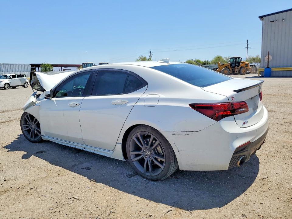 2020 Acura Tlx VIN 19UUB1F6XLA012363 COPART salvage auction — FRONT END, AZ - CERT OF TITLE - SALVAGE, sold $1,200 on 2026-07-31 (photo 2)