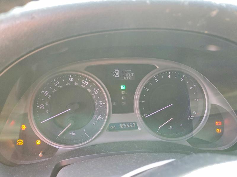 2008 Lexus Is 350 VIN JTHBE262X85019313 COPART salvage auction — FRONT END, Wa - Cert Of Ownership-Rebuilt, sold $375 on 2026-07-10 (photo 9)