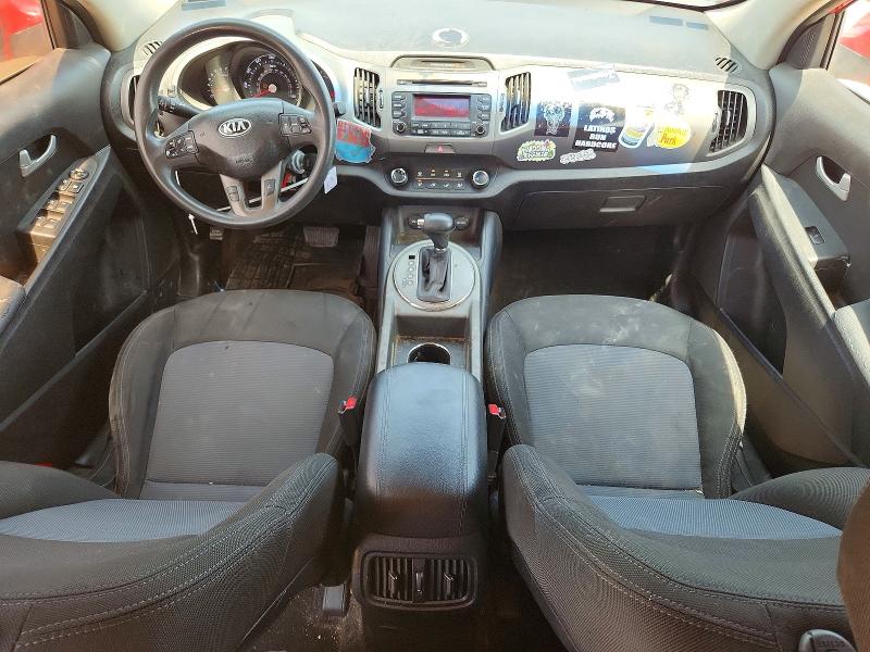 2015 Kia Sportage VIN KNDPB3AC3F7708049 COPART salvage auction — FRONT END, Tx - Salvage Vehicle Title, sold $1,550 on 2026-07-30 (photo 8)