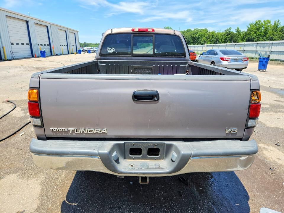 2000 Toyota Tundra VIN 5TBRT3815YS082631 COPART salvage auction — FRONT END, Al - Cert Of Title-Salvage Title, sold $600 on 2026-07-30 (photo 6)