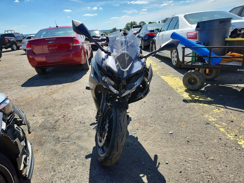 2023 Kawasaki VIN ML5EXER13PDAB1080 COPART salvage auction — FRONT END, Pa - Certificate Of Salvage, sold $2,200 on 2026-07-02 (photo 2)