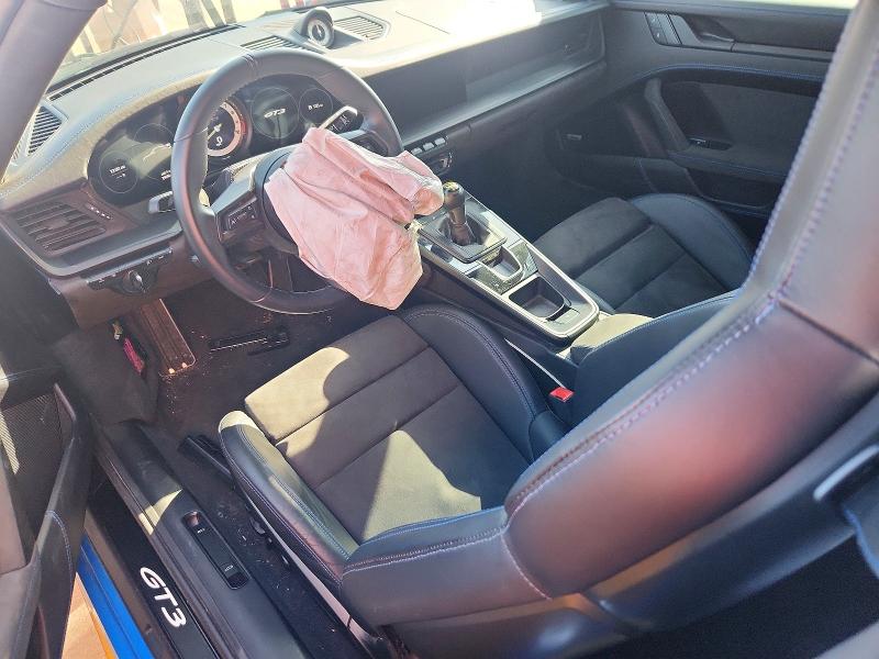 2022 Porsche 911 VIN WP0AC2A94NS268310 COPART salvage auction — FRONT END, Il - Salvage Certificate (P), sold $146,000 on 2026-07-18 (photo 8)