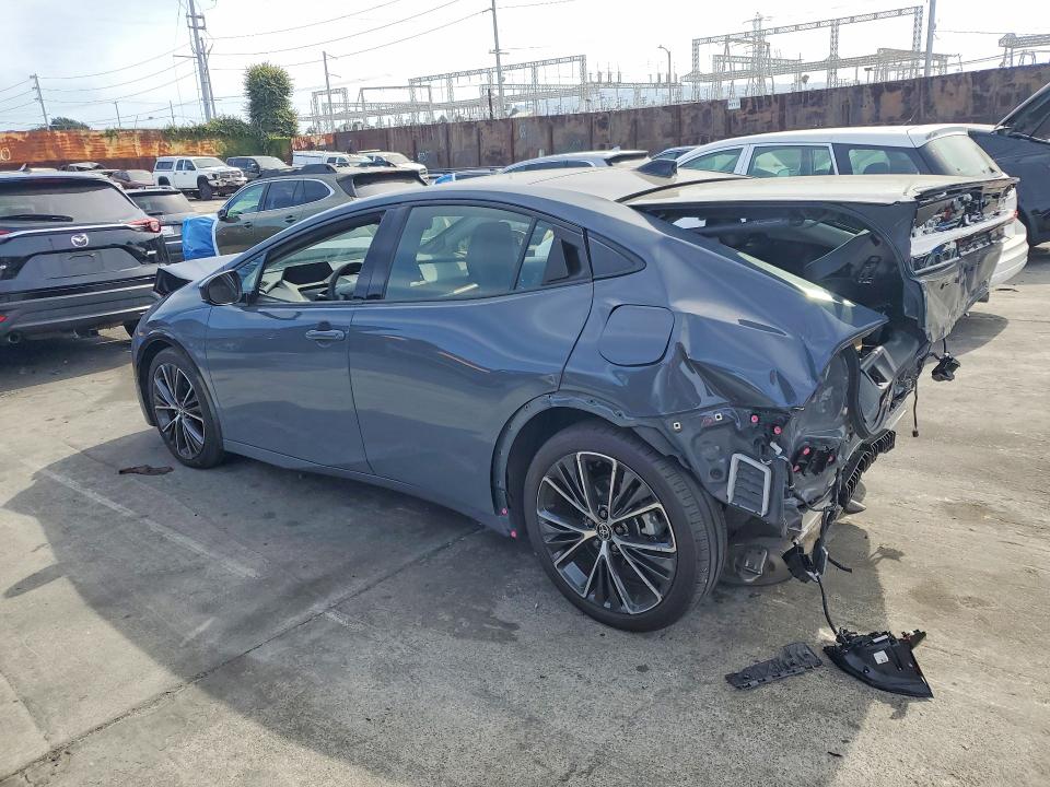 2025 Toyota Prius VIN JTDACAAU1S3059613 COPART salvage auction — REAR END, Ca - Salvage Certificate, sold $4,900 on 2026-07-08 (photo 2)