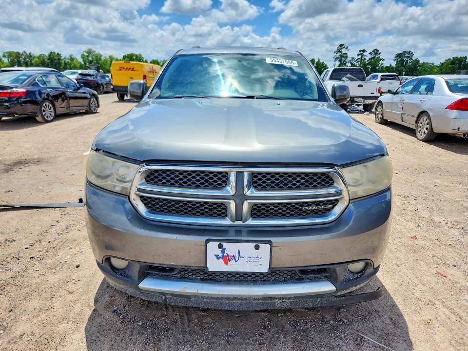 2012 Dodge Durango VIN 1C4RDHDG7CC113724 COPART salvage auction — NORMAL WEAR, Tx - Certificate Of Title, sold $525 on 2026-07-02 (photo 5)