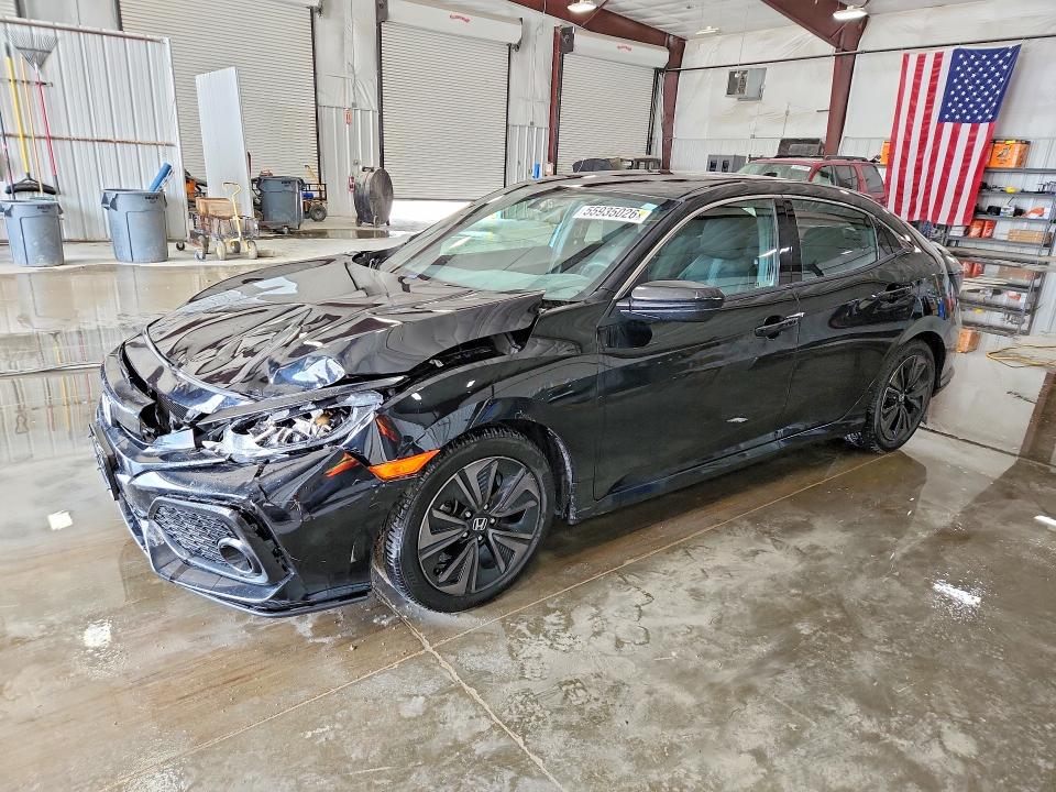 2018 Honda Civic VIN SHHFK7H51JU237109 COPART salvage auction — FRONT END, Il - Salvage Certificate, sold $6,400 on 2026-07-15 (photo 1)