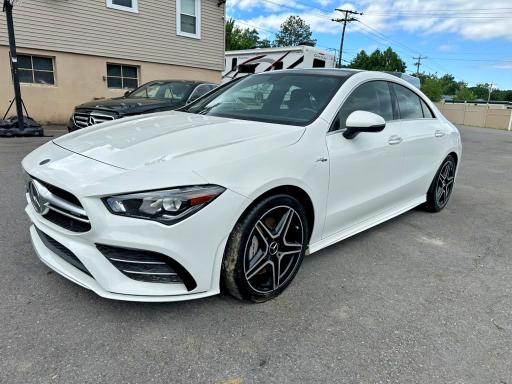 2021 Mercedes-benz Cla-klasse amg VIN W1K5J5BB0MN167360 — COPART salvage auction photo