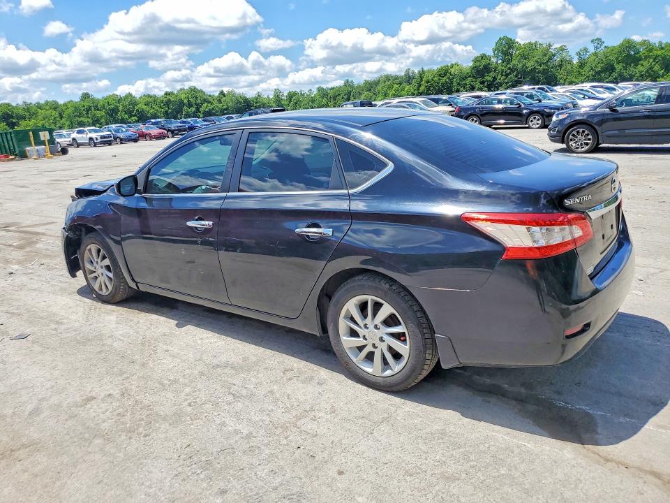 2013 Nissan Sentra VIN 3N1AB7AP5DL720764 COPART salvage auction — FRONT END, PA - CERTIFICATE OF SALVAGE, sold $375 on 2026-07-02 (photo 2)