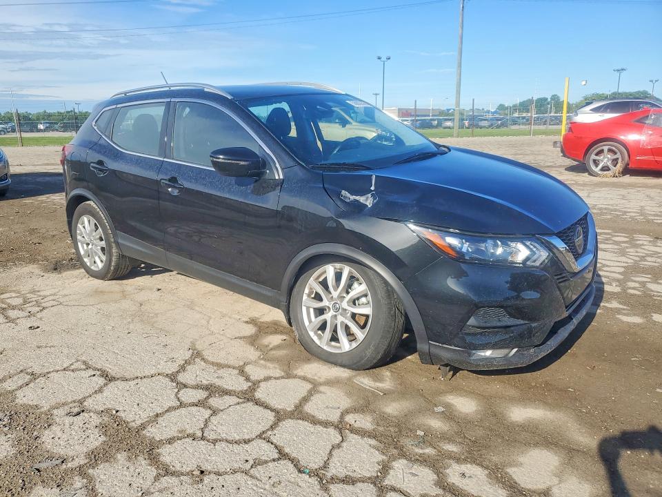 2022 Nissan Rogue VIN JN1BJ1BW0NW683855 COPART salvage auction — FRONT END, IN - CERT OF TITLE-SALVAGE TITLE, sold $4,450 on 2026-07-31 (photo 4)