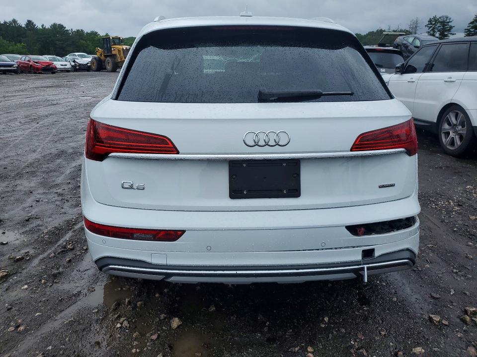 2024 Audi Q5 VIN WA1BBAFY7R2057751 COPART salvage auction — REAR END, Md - Cert Of Salvage > 75% Damage, sold $17,900 on 2026-07-06 (photo 6)