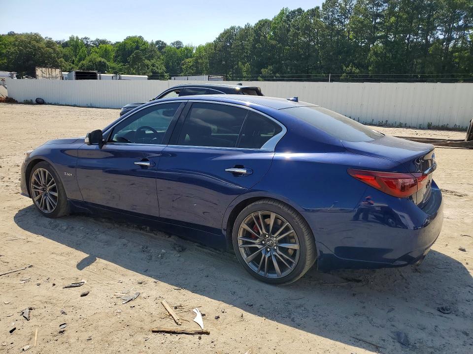 2020 Infiniti Q50 VIN JN1FV7AP2LM630683 COPART salvage auction — SIDE, Pa - Certificate Of Salvage, sold $7,000 on 2026-08-25 (photo 2)
