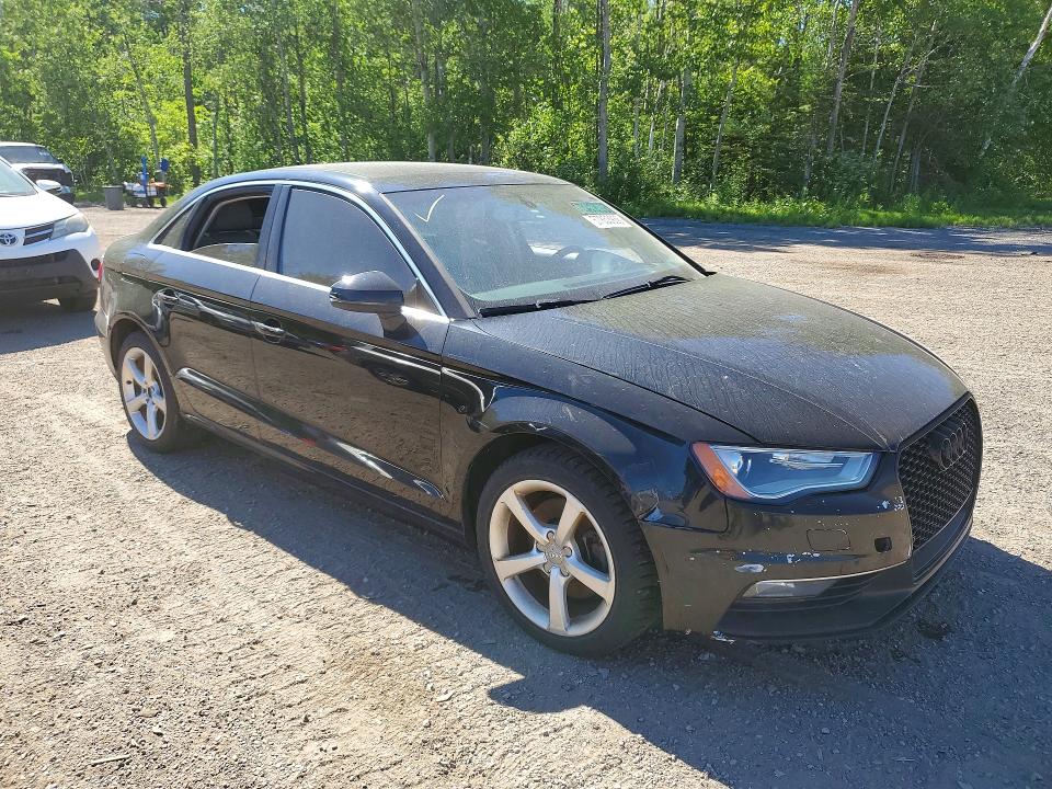 2015 Audi A3 VIN WAUACRFF9F1087246 COPART salvage auction — BURN, On - Permit No Brand - Unfit, sold $300 on 2026-07-14 (photo 4)