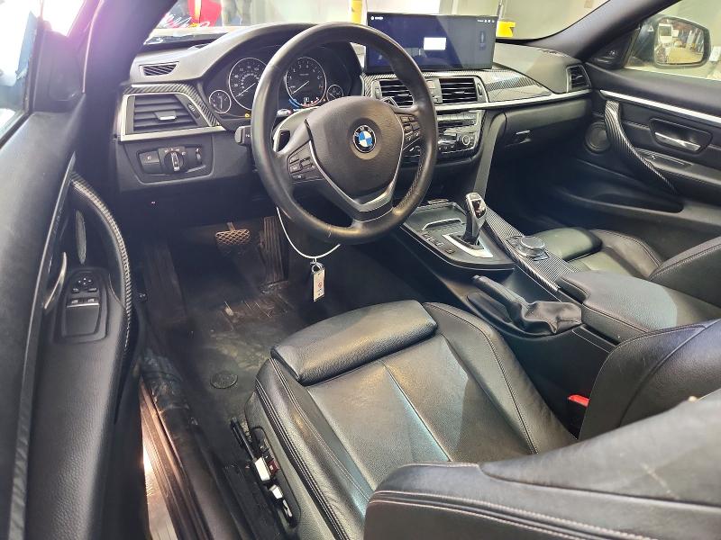2018 BMW 4 series VIN WBA4W5C50JAA49523 COPART salvage auction — HAIL, Ma - Cert Of Title-Reconstrctd Coll, sold $9,000 on 2026-07-27 (photo 8)