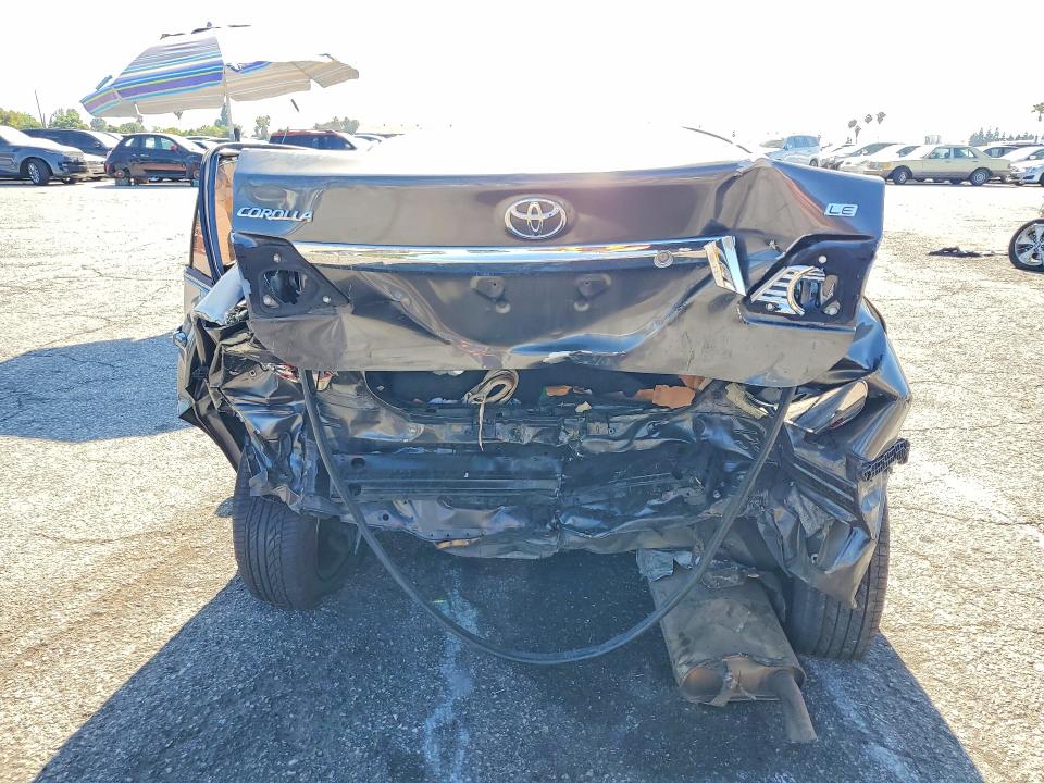 2013 Toyota Corolla VIN JTDBU4EE2DJ119600 COPART salvage auction — REAR END, CA - NON-REPAIRABLE VEHICLE CERT, sold $1,150 on 2026-07-17 (photo 6)