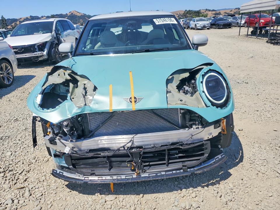 2025 Mini Cooper VIN WMW13GD00S2W58596 COPART salvage auction — FRONT END, Salvage Title, sold $10,500 on 2026-07-14 (photo 5)