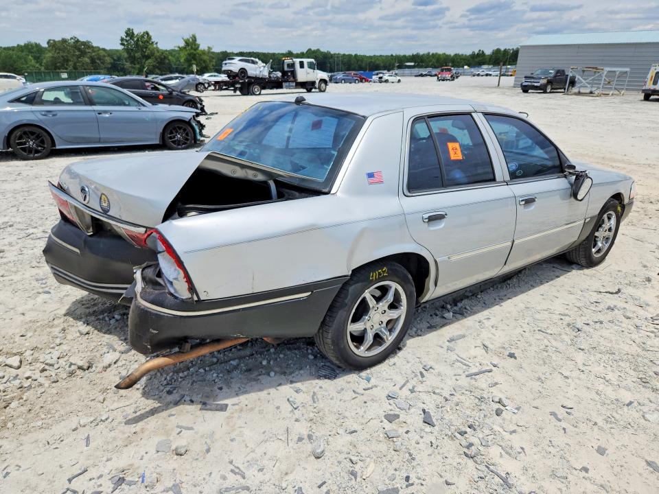 2003 Mercury Grand marquis VIN 2MEFM75W23X664969 COPART salvage auction — REAR END, Ga - Cert Of Title-Salvage, sold $275 on 2026-07-27 (photo 3)