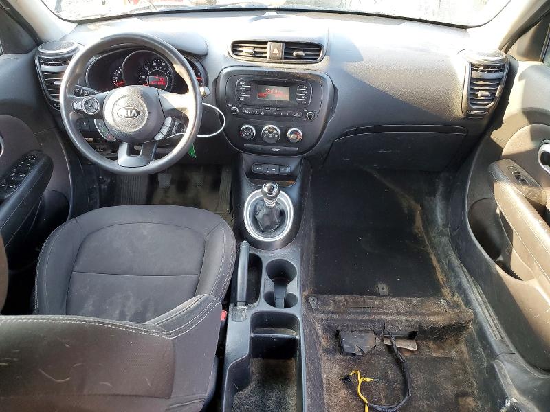 2015 Kia Soul VIN KNDJN2A23F7180043 COPART salvage auction — REAR END, Vt - Certificate Of Title (P), sold $950 on 2026-07-27 (photo 8)