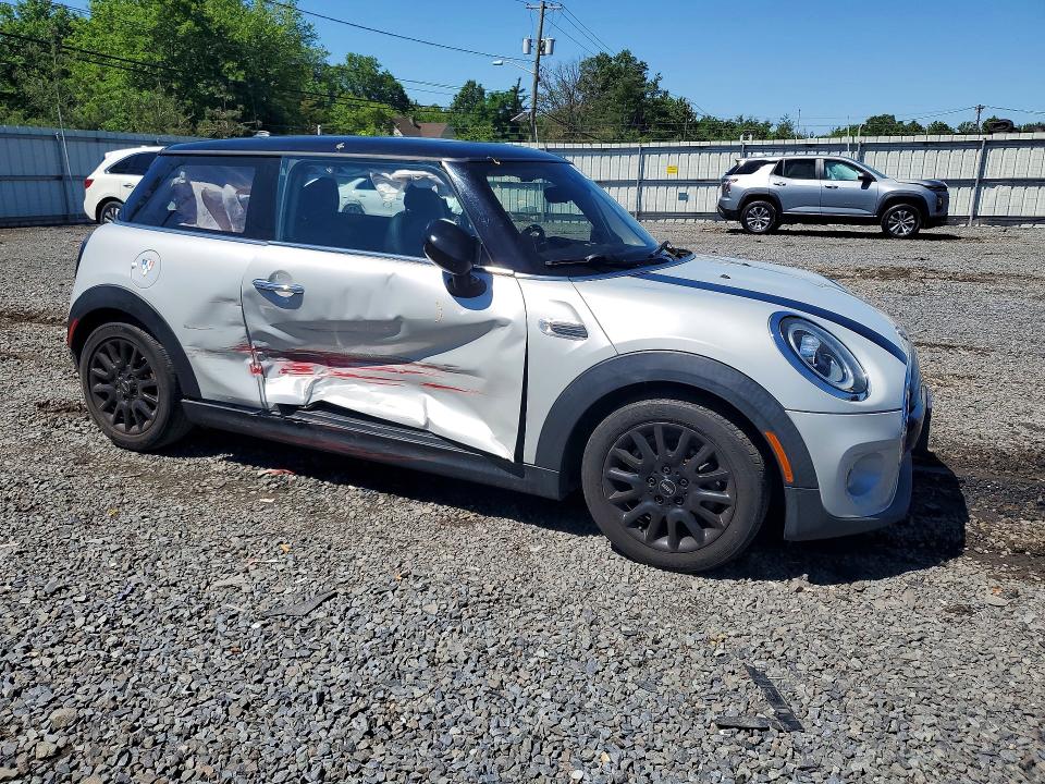 2020 Mini Cooper VIN WMWXR3C04L2L38105 COPART salvage auction — SIDE, Ny - Mv-907A Salvage Certificate, sold $2,500 on 2026-07-31 (photo 4)