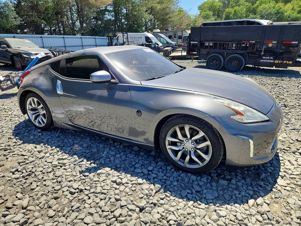 2013 Nissan 370z VIN JN1AZ4EH3DM380291 COPART salvage auction — SIDE, Nj - Cert Of Title-Salvage, sold $2,975 on 2026-07-24 (photo 4)