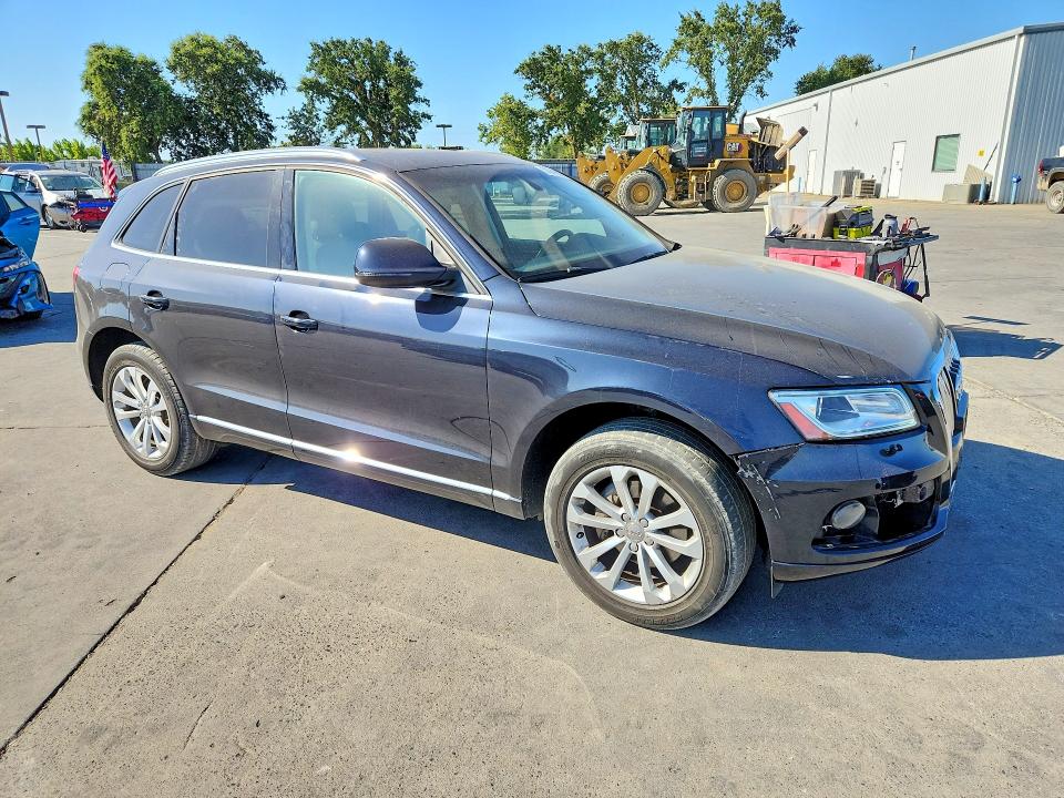 2013 Audi Q5 VIN WA1LFAFP4DA014824 COPART salvage auction — FRONT END, Ca - Salvage Certificate, sold $2,500 on 2026-07-13 (photo 4)