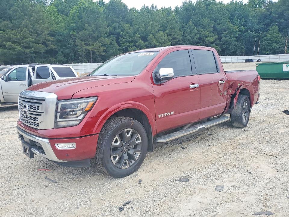 2024 Nissan TITAN VIN 1N6AA1ED4RN100019 COPART salvage auction — SIDE, Ga - Cert Of Title-Salvage, sold $19,200 on 2026-07-29 (photo 1)