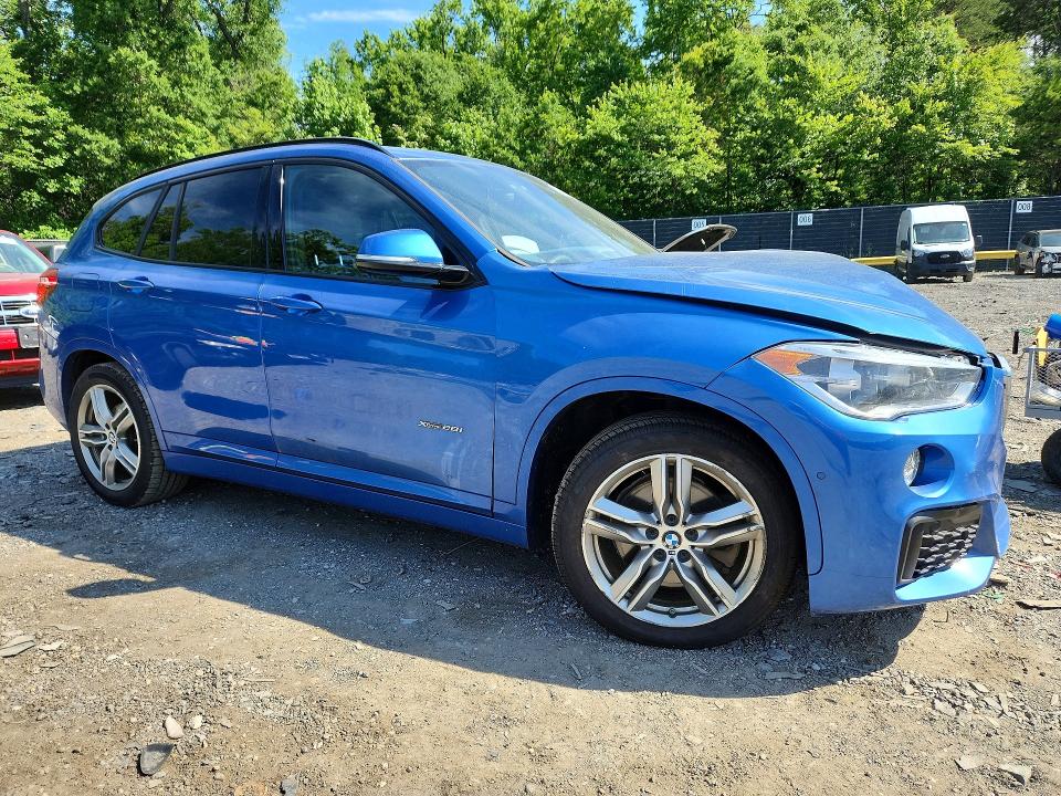 2017 BMW X1 VIN WBXHT3C36H5F85950 COPART salvage auction — FRONT END, MD - CERT OF SALVAGE > 75% DAMAGE, sold $1,250 on 2026-07-24 (photo 4)