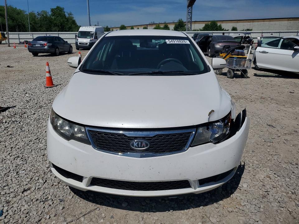 2012 Kia VIN KNAFU4A28C5586067 COPART salvage auction — FRONT END, Oh - Cert Of Title-Salvage, sold $575 on 2026-07-14 (photo 5)