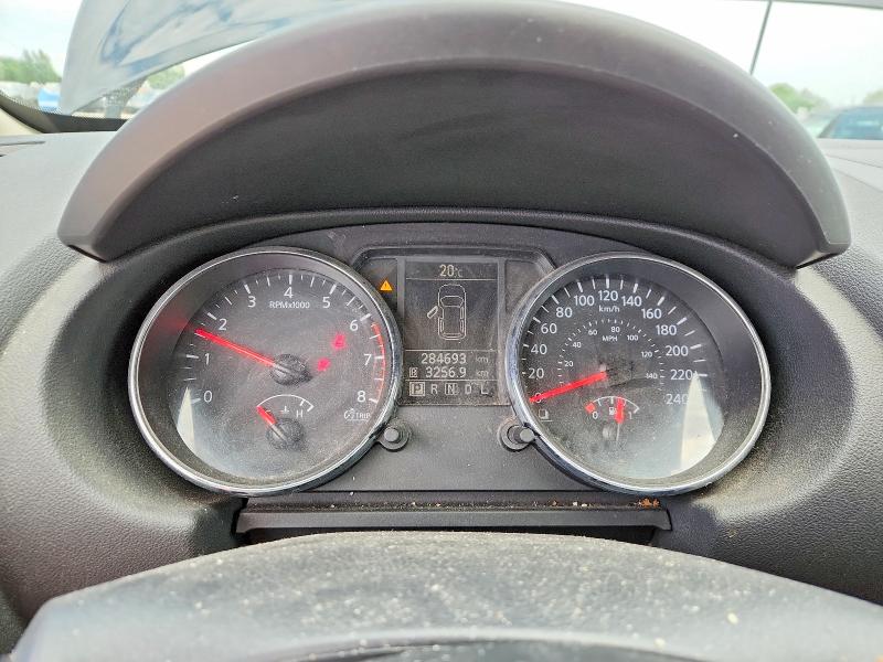 2013 Nissan Rogue sport VIN JN8AS5MTXDW012261 COPART salvage auction — REAR END, On - Permit No Brand - Unfit, sold $400 on 2026-07-07 (photo 9)
