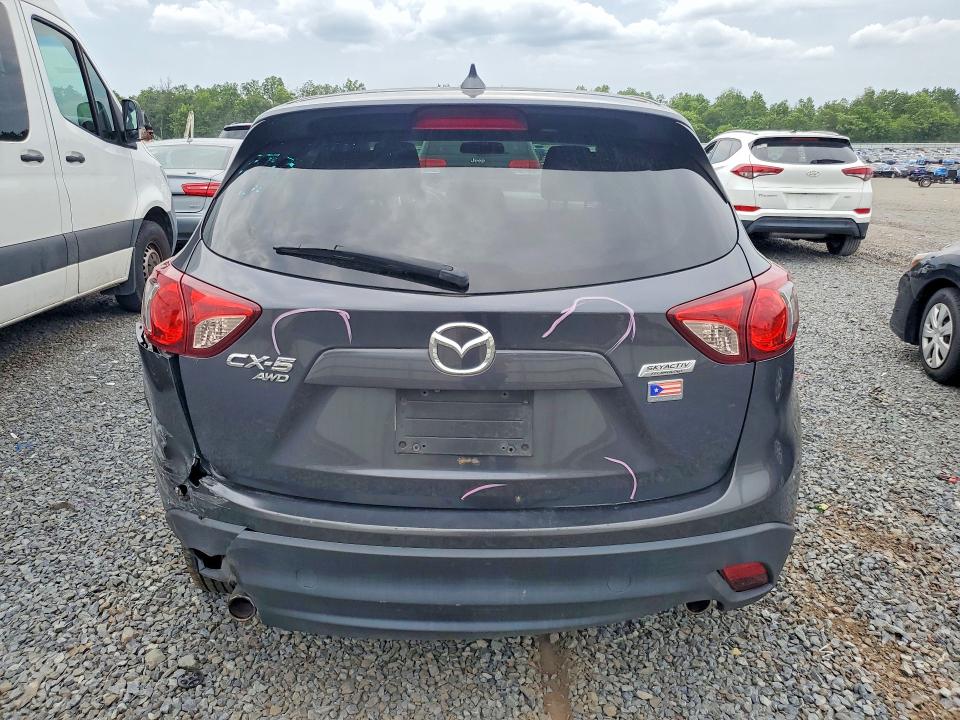 2016 Mazda Cx-5 VIN JM3KE4CY2G0743280 COPART salvage auction — REAR END, Nj - Cert Of Title-Salvage, sold $3,050 on 2026-07-07 (photo 6)