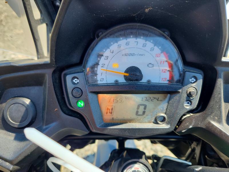 2019 Kawasaki Kle650 VIN JKALEEF12KDA31285 COPART salvage auction — SIDE, CA - SALVAGE CERTIFICATE, sold $1,600 on 2026-07-02 (photo 7)
