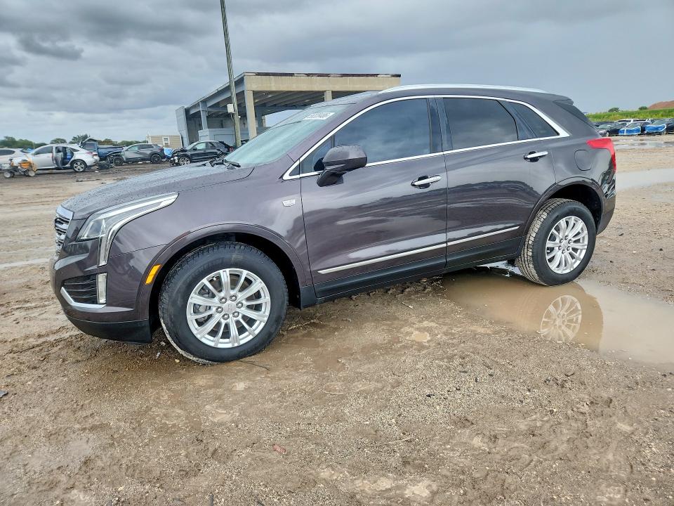 2017 Cadillac Xt5 VIN 1GYKNARS7HZ240488 COPART salvage auction — FRONT END, Fl - Cert Of Title Slvg Rebuildable, sold $8,800 on 2026-07-30 (photo 1)