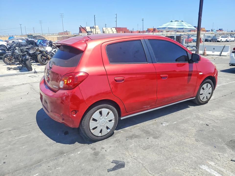 2015 Mitsubishi Mirage VIN ML32A3HJ8FH032132 COPART salvage auction — SIDE, Ca - Salvage Certificate, sold $650 on 2026-07-15 (photo 3)