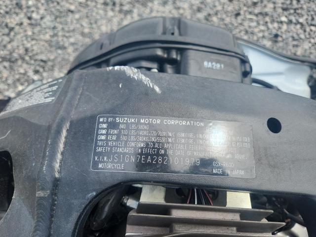 2008 Suzuki VIN JS1GN7EA282101979 COPART salvage auction — ALL OVER, Fl - Cert Of Title Slvg Rebuildable, sold $1,350 on 2026-07-02 (photo 8)