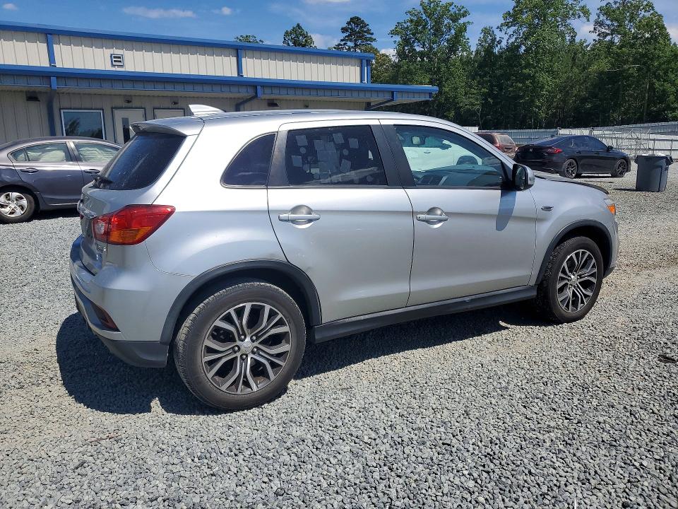 2019 Mitsubishi Outlander VIN JA4AP4AU8KU024738 COPART salvage auction — FRONT END, Nc - Dlr Only-Clean/Over 25% Damage, sold $175 on 2026-07-09 (photo 3)