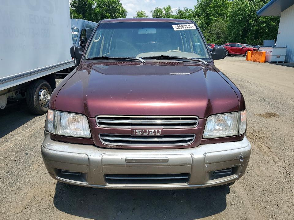2000 Isuzu Trooper VIN JACDJ58X0Y7J07757 COPART salvage auction — REAR END, Ma - Certificate Of Title (P), sold $700 on 2026-07-09 (photo 5)