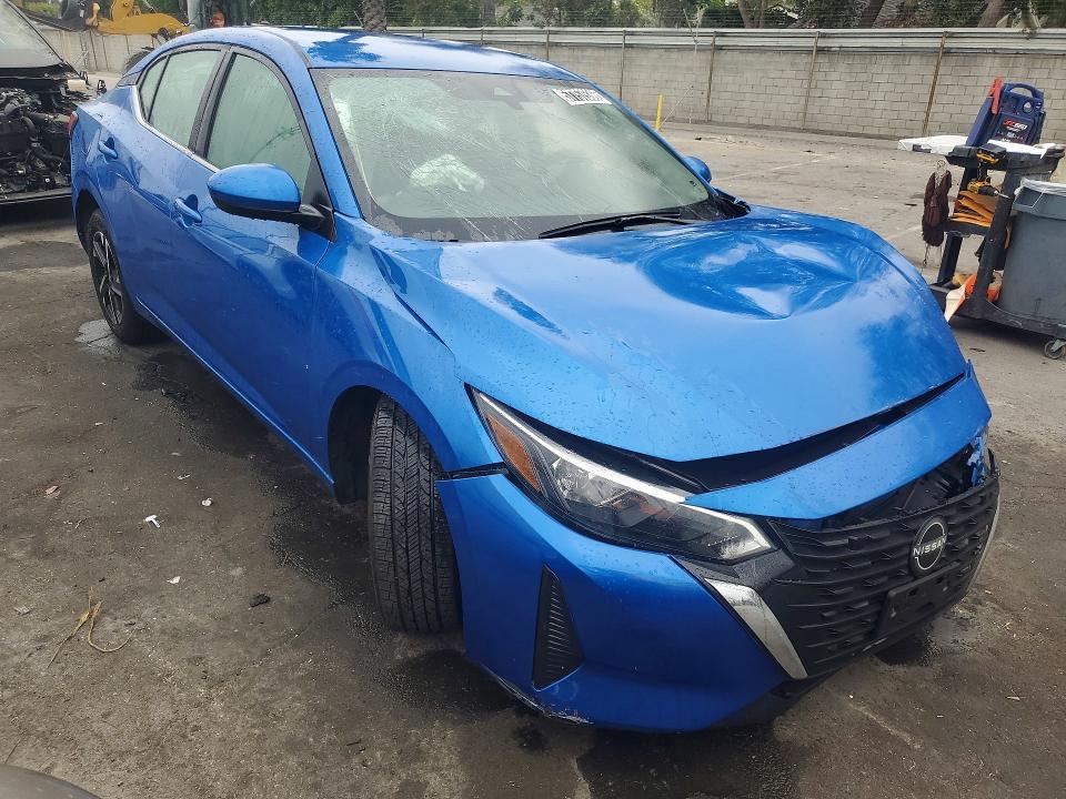 2025 Nissan Sentra VIN 3N1AB8CV8SY235990 COPART salvage auction — FRONT END, Ca - Certificate Of Title, sold $975 on 2026-07-30 (photo 4)