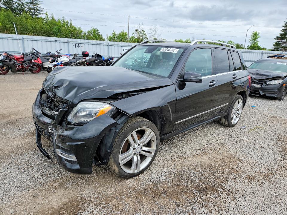 2014 Mercedes-benz Glk-class VIN WDCGG0EB6EG193154 COPART salvage auction — FRONT END, On - Permit Salvage, sold $2,000 on 2026-07-14 (photo 1)