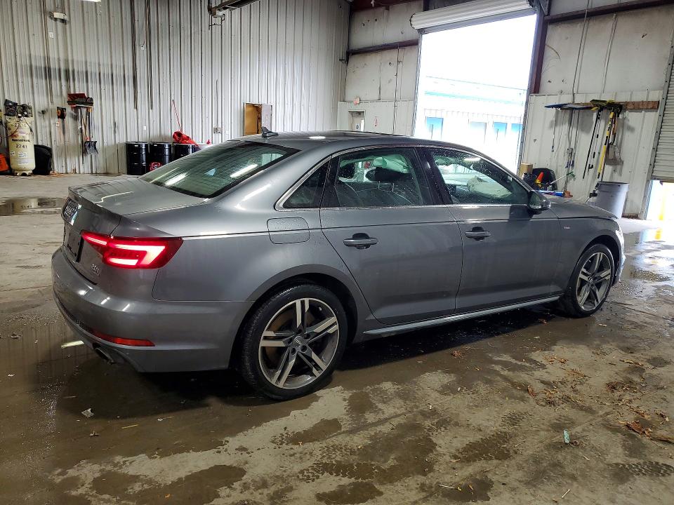 2018 Audi A4 VIN WAUENAF40JA029756 COPART salvage auction — FRONT END, Ny - Mv-907A Salvage Certificate, sold $4,950 on 2026-07-06 (photo 3)